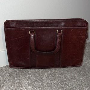 Rare Coach Embassy Briefcase | Leather, Brass Hardware | Made In NYC